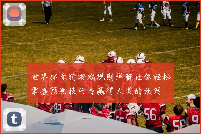 世界杯竞猜游戏规则详解让你轻松掌握预测技巧与赢得大奖的诀窍